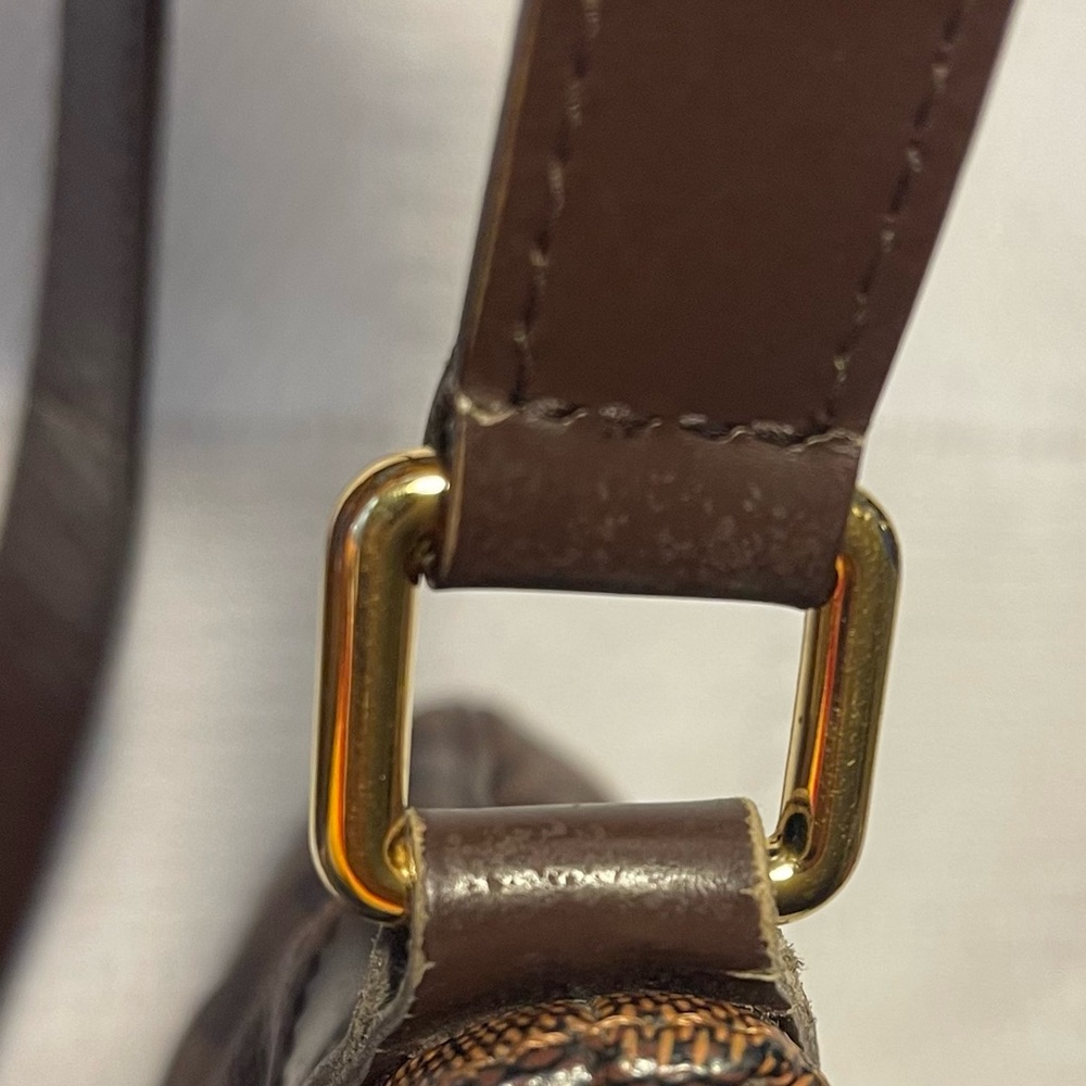 Louis Vuitton Bloomsbury PM Bag Damier Ébène Canvas Crossbody-clean ready 2 wear - Picture 10 of 11